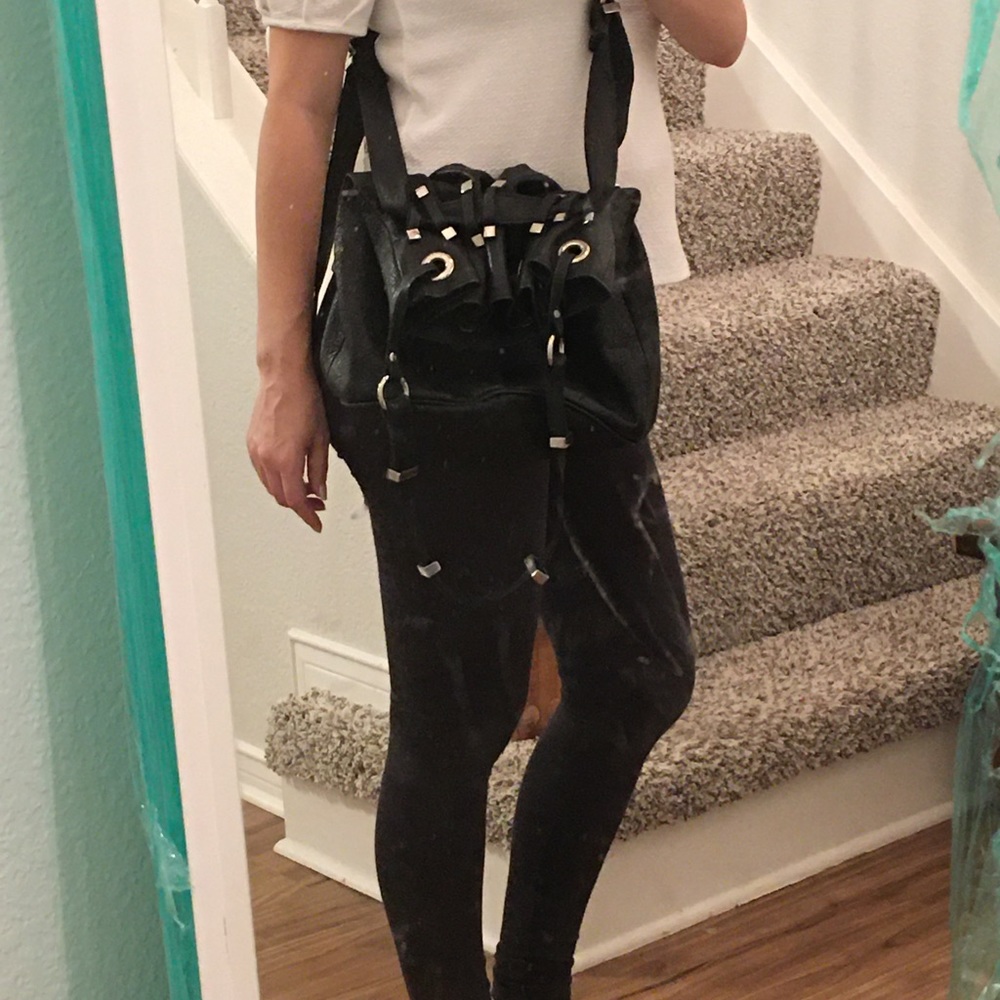 Vintage Leather Bucket bag - Maria Cher